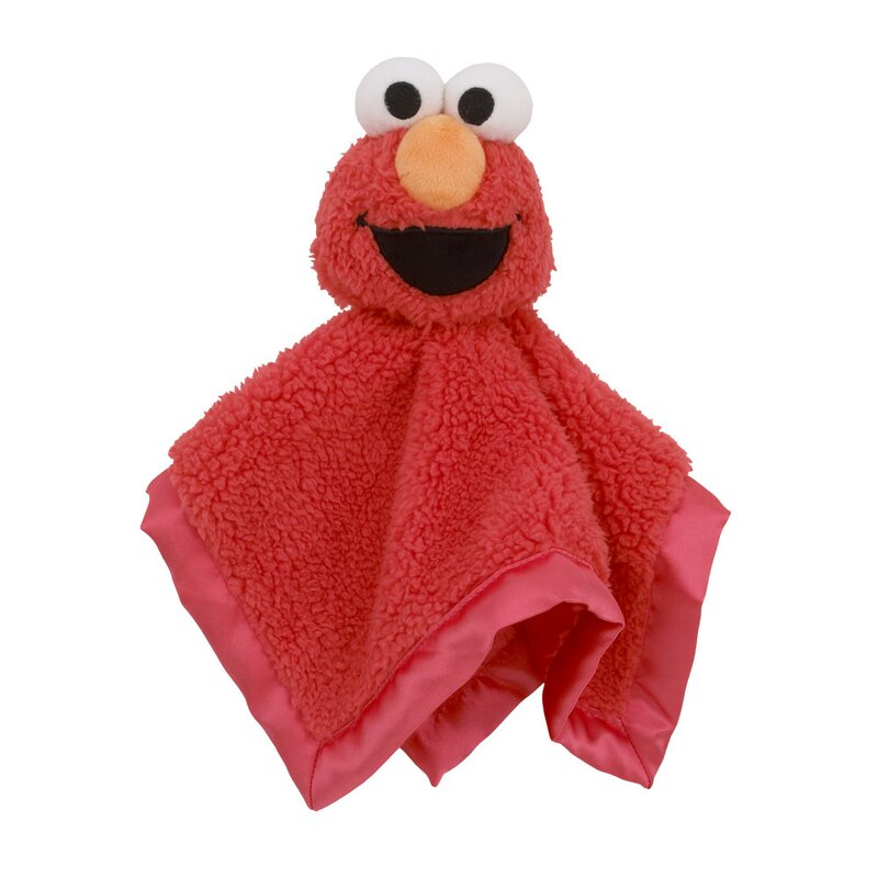 sesame street plush blanket